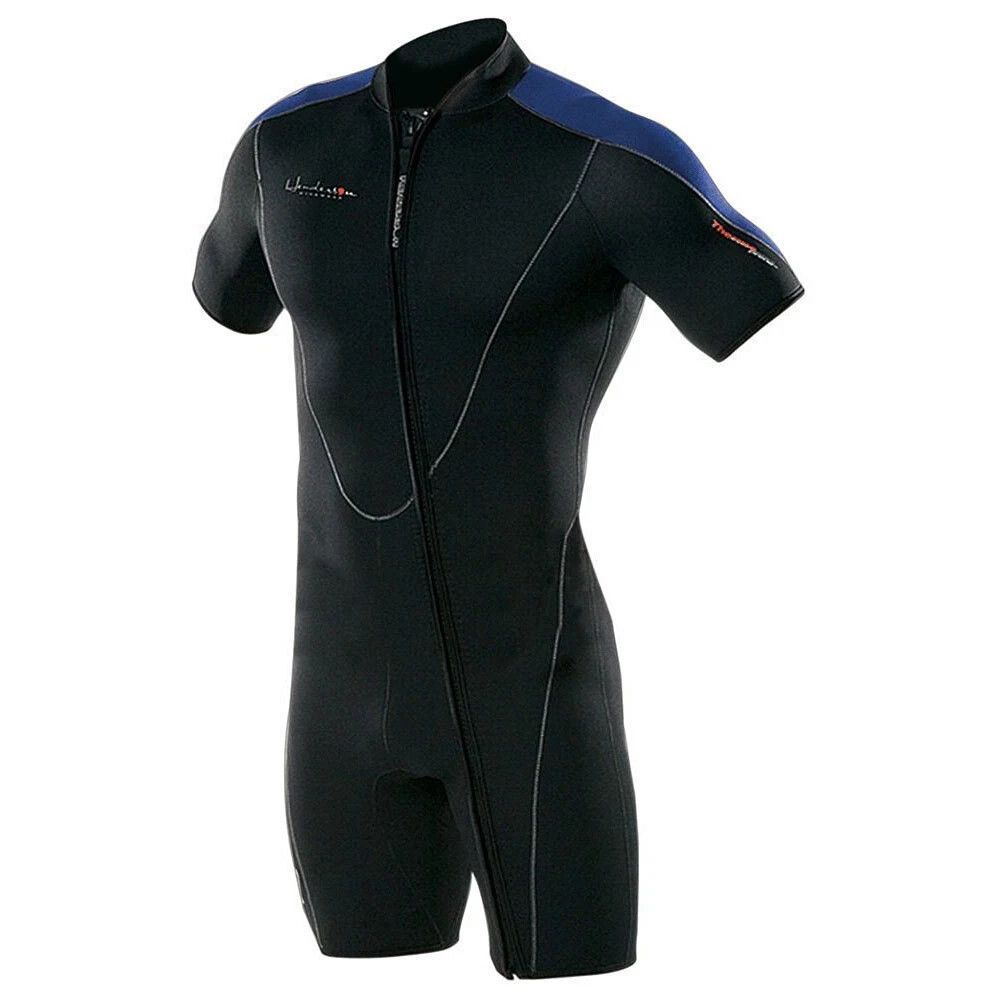 Henderson Man Thermoprene Shorty (Front Zip) 3mm Scuba Wetsuit 4XL Chest *never
